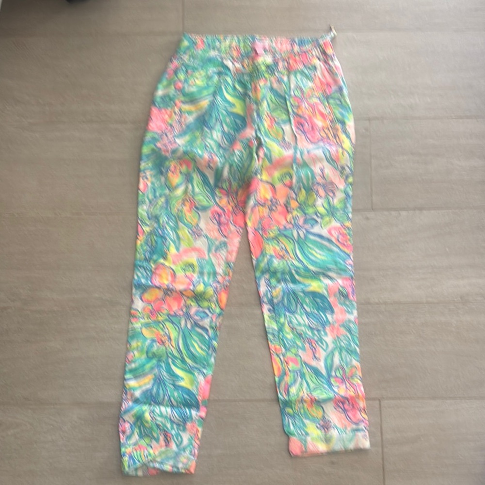 Lilly Pulitzer Multicolor Floral Pants